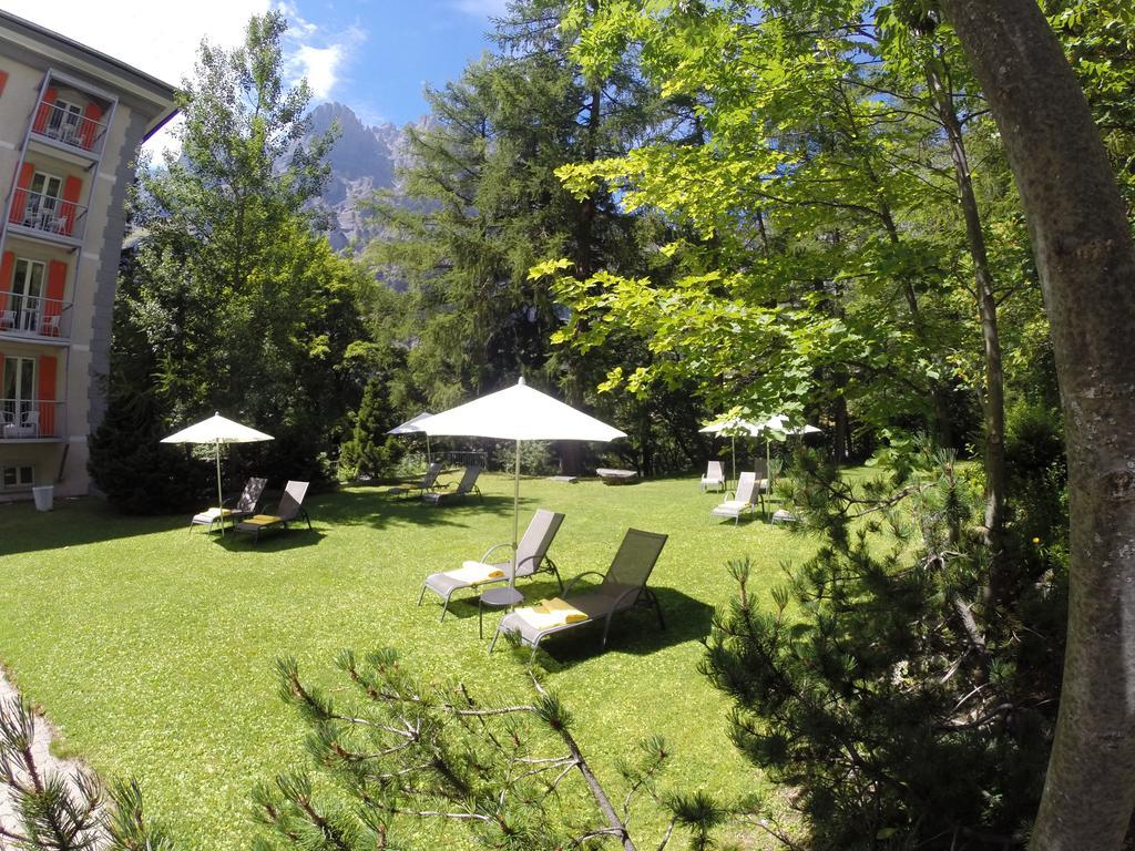 Hôtel Les Sources des Alpes Leukerbad Exterior foto