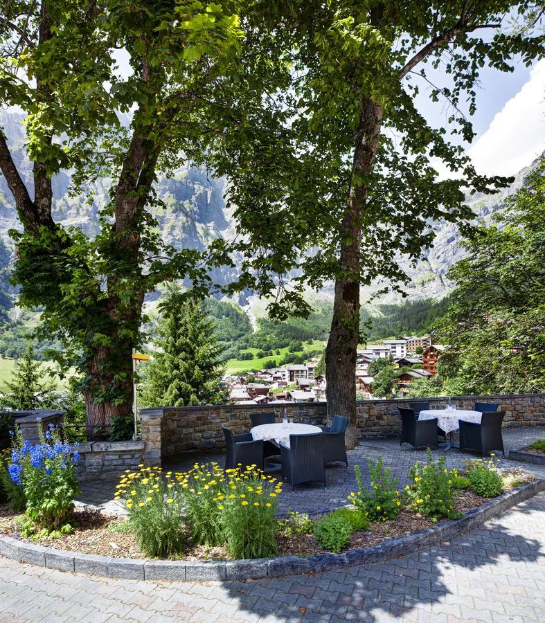 Hôtel Les Sources des Alpes Leukerbad Exterior foto